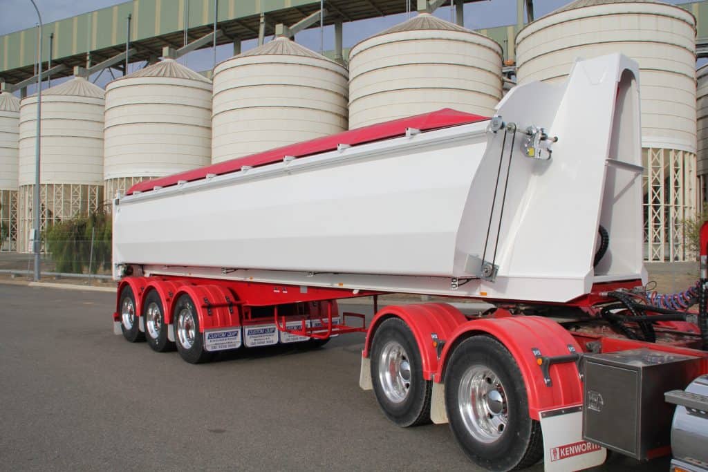 rc truck tipper trailer